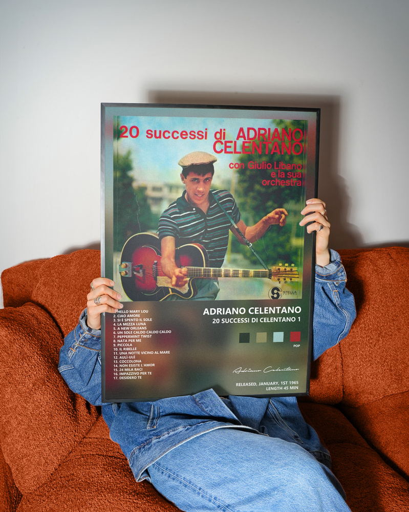 Music poster: Adriano Celentano - 20 Successi di celentano 1