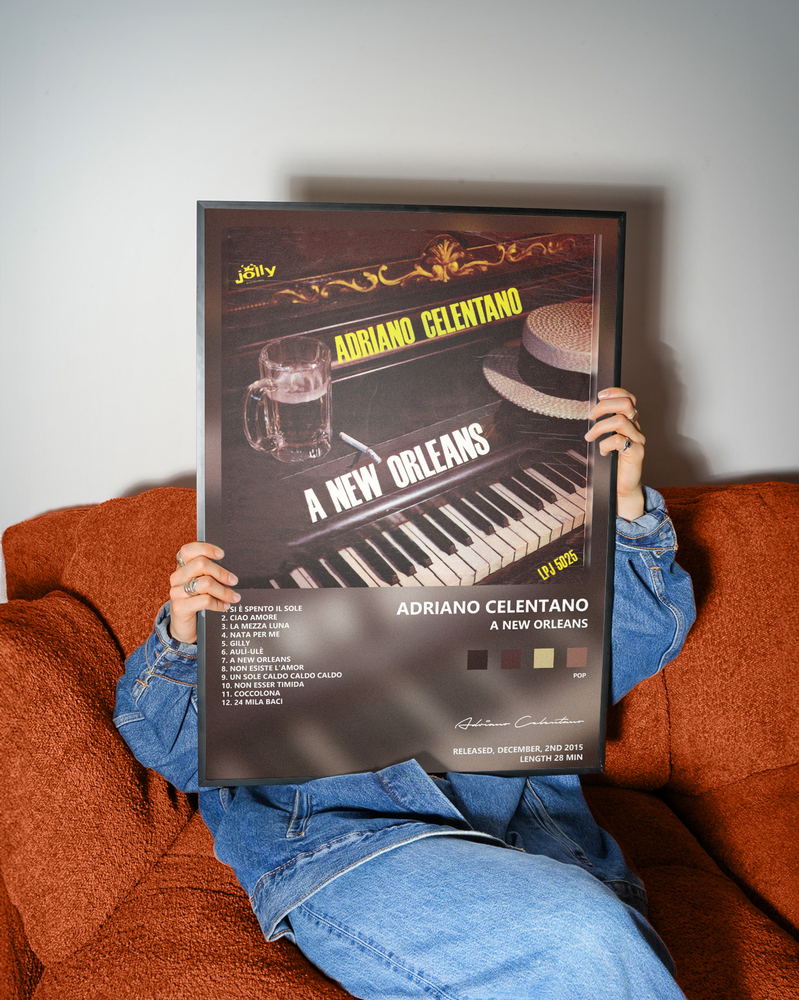 Music poster: Adriano Celentano - A New Orleans
