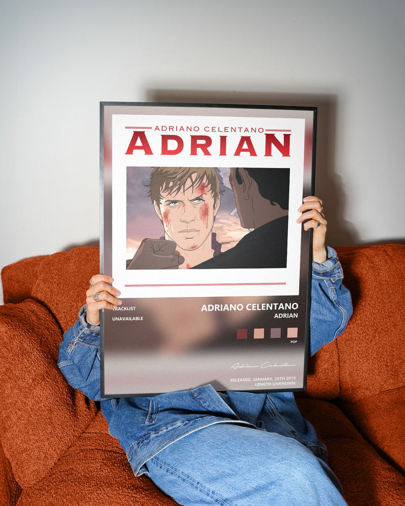 Music poster: Adriano Celentano - Adrian