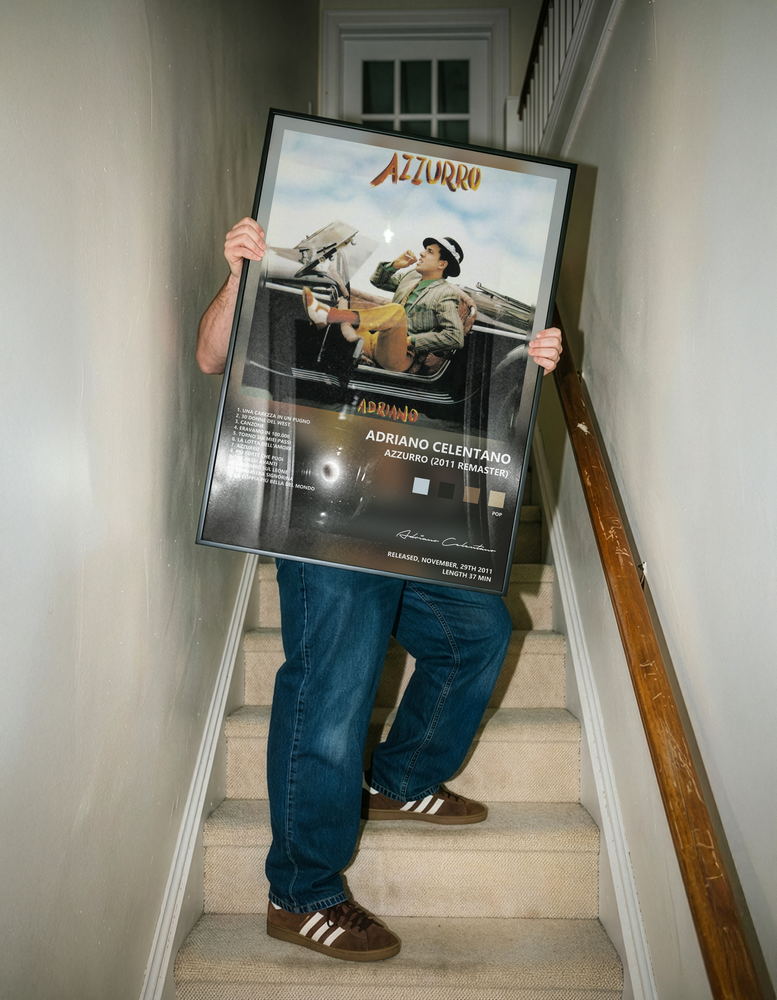 Music poster: Adriano Celentano - Azzurro 2011 Remaster