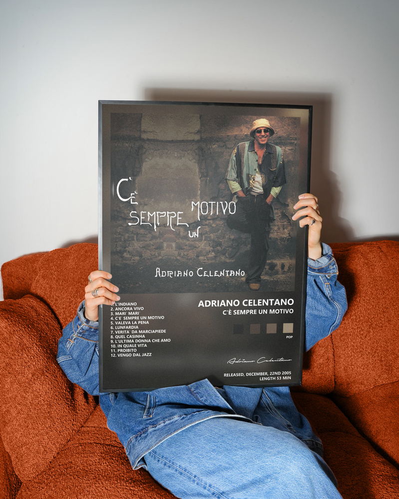 Music poster: Adriano Celentano - Cè Sempre Un Motivo