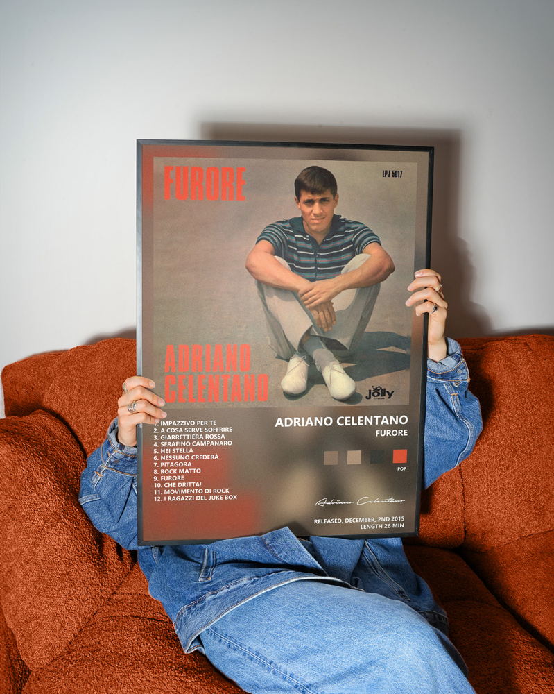 Music poster: Adriano Celentano - Furore