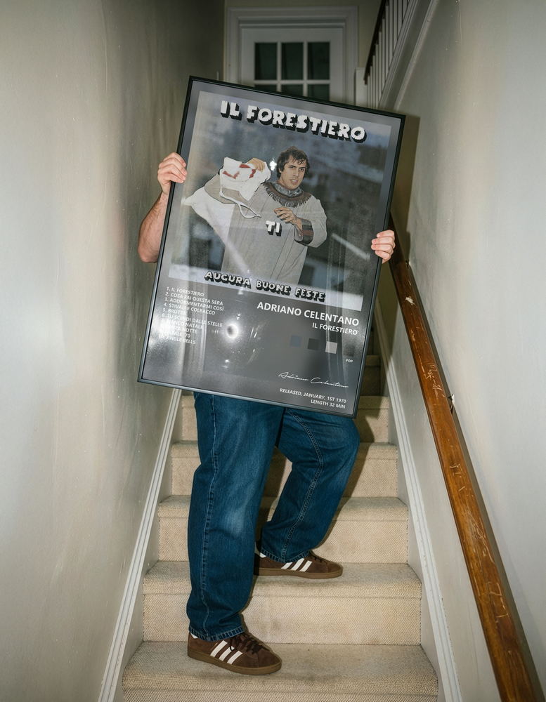 Music poster: Adriano Celentano - Il Forestiero