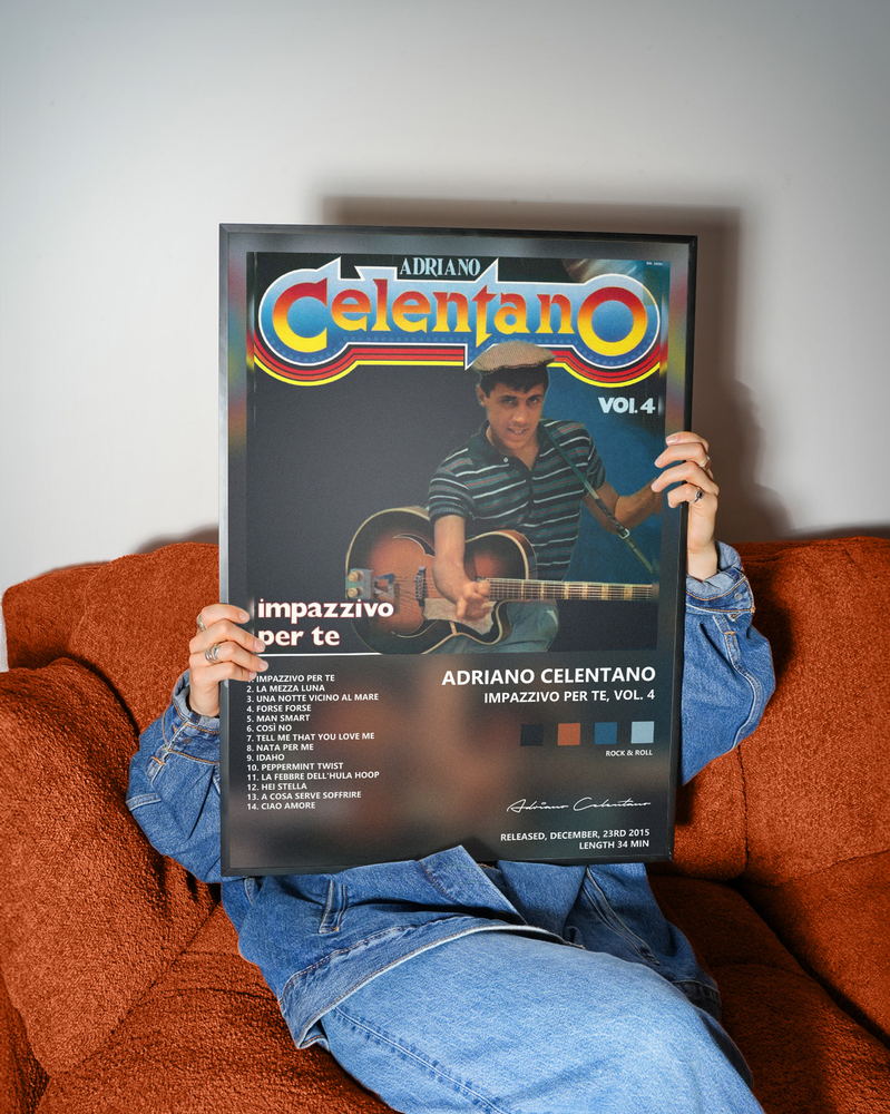 Music poster: Adriano Celentano - Impazzivo per te Vol 4