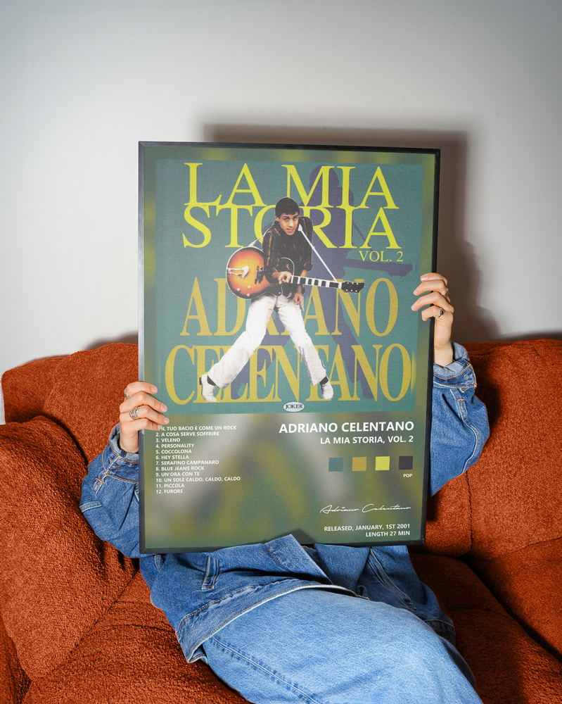 Music poster: Adriano Celentano - La mia storia Vol 2