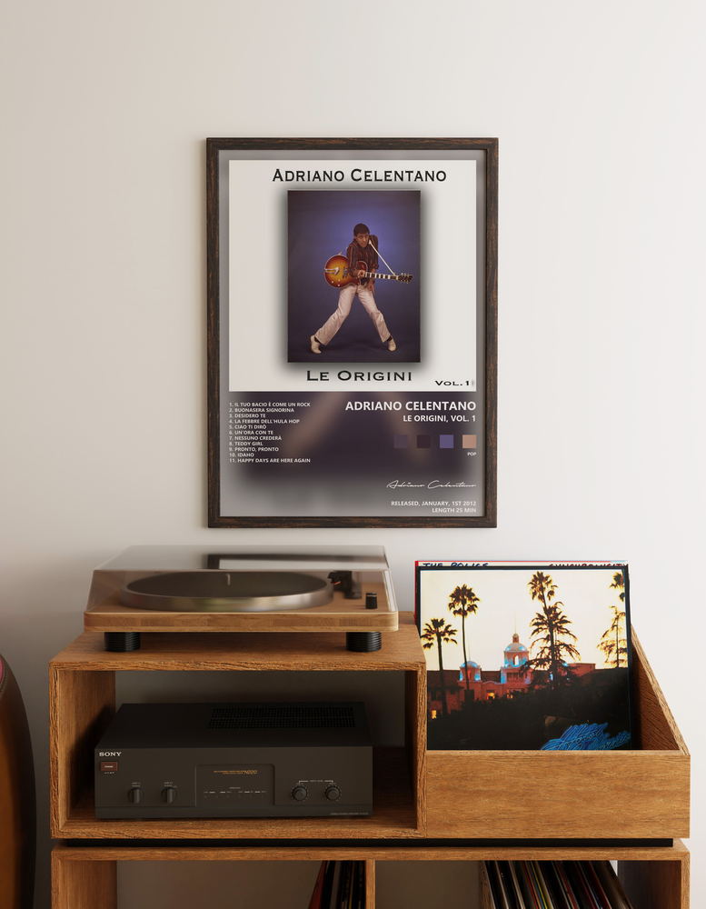 Music poster: Adriano Celentano - Le origini Vol 1