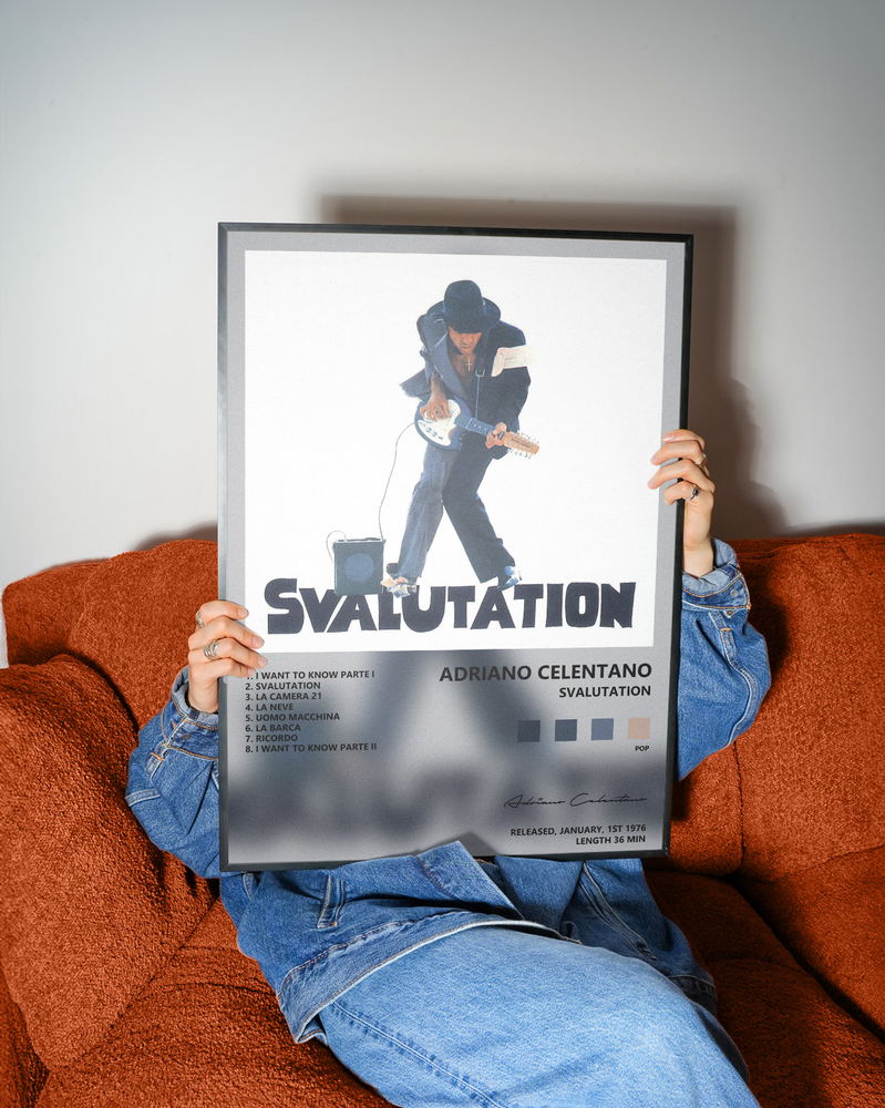 Music poster: Adriano Celentano - Svalutation