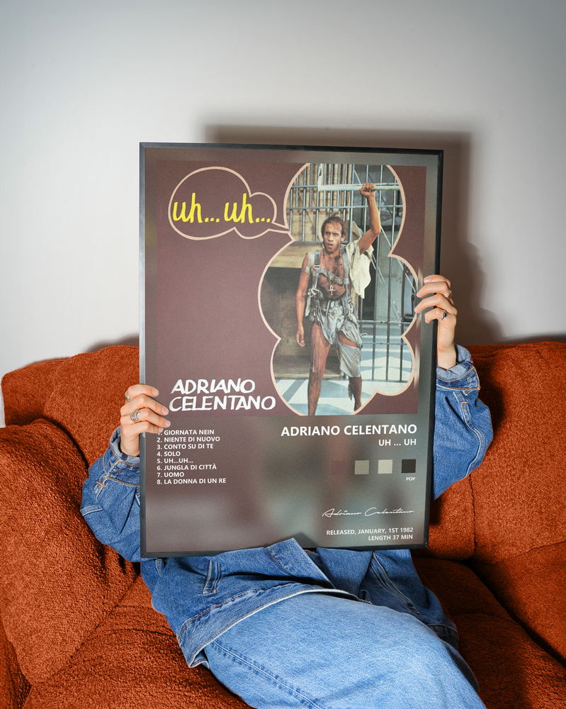 Music poster: Adriano Celentano - Uh Uh