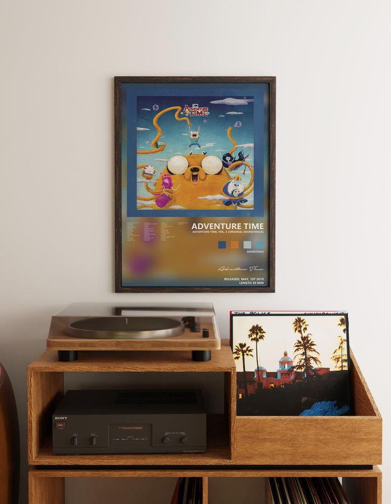 Music poster: Adventure Time - Adventure Time Vol 3 Original Soundtrack