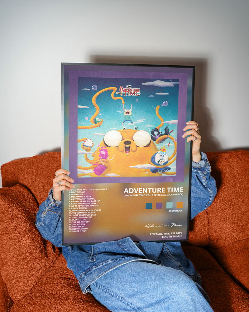 Music poster: Adventure Time - Adventure Time Vol 4 Original Soundtrack