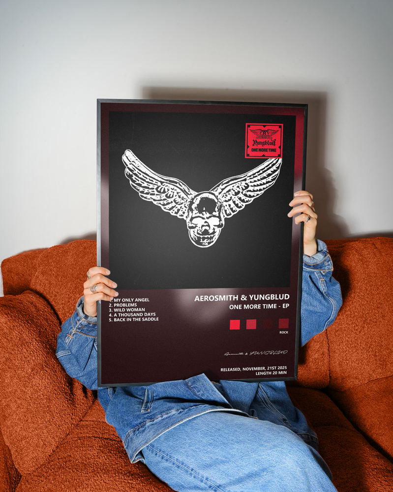 Music poster: Aerosmith YUNGBLUD - One More Time - EP