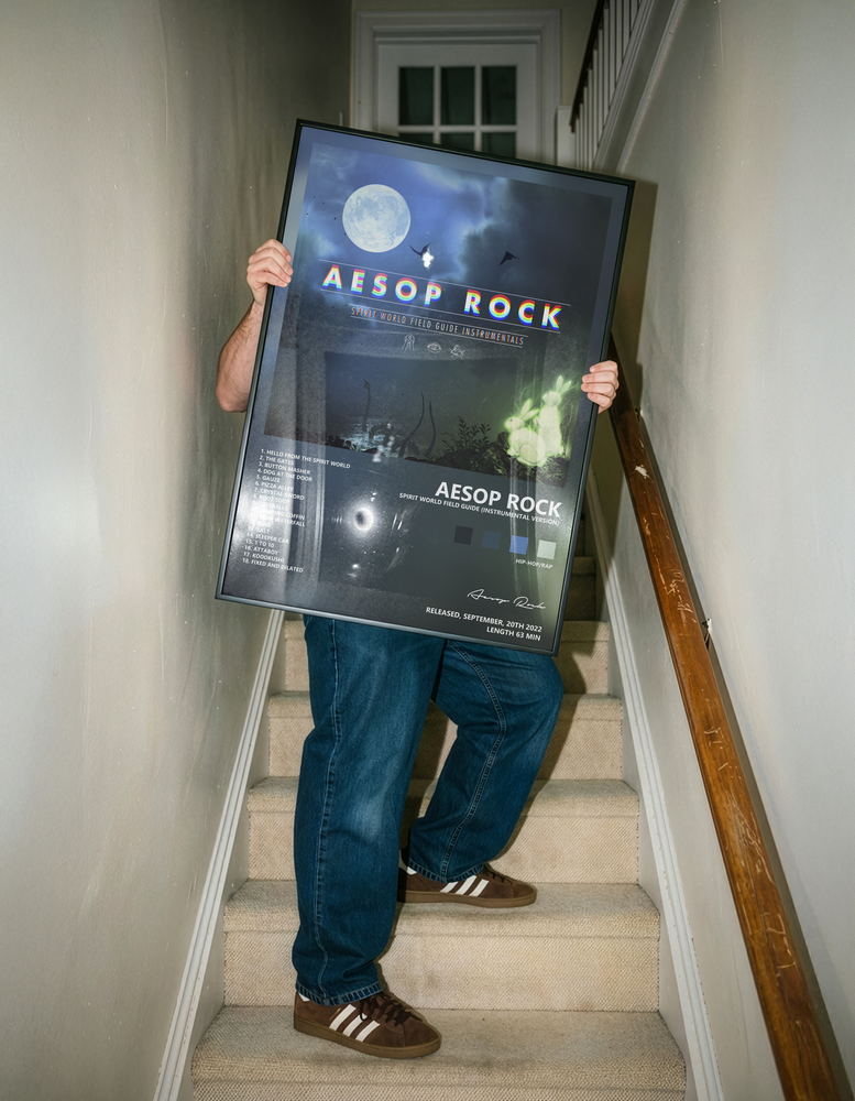 Music poster: Aesop Rock - Spirit World Field Guide Instrumental Version