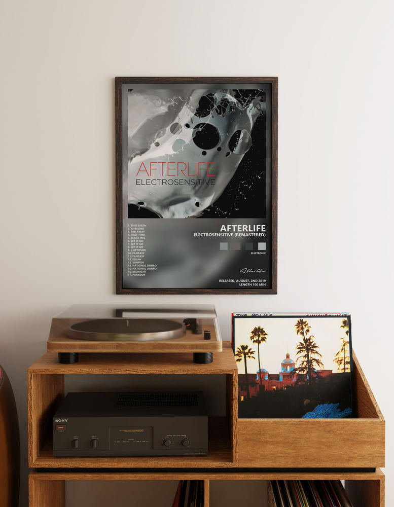 Music poster: Afterlife - Electrosensitive Remastered