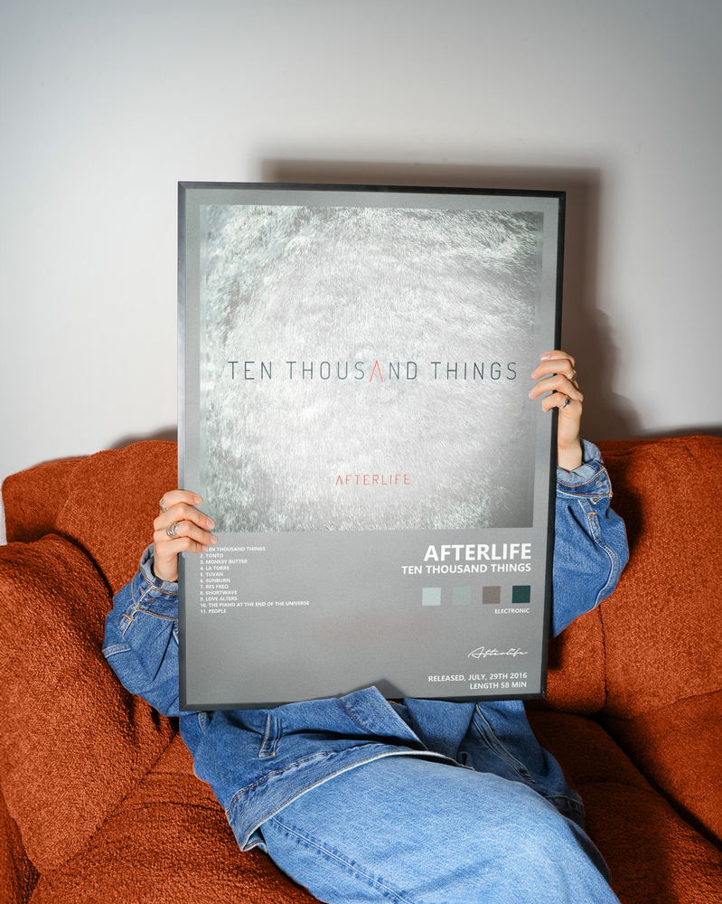 Music poster: Afterlife - Ten Thousand Things