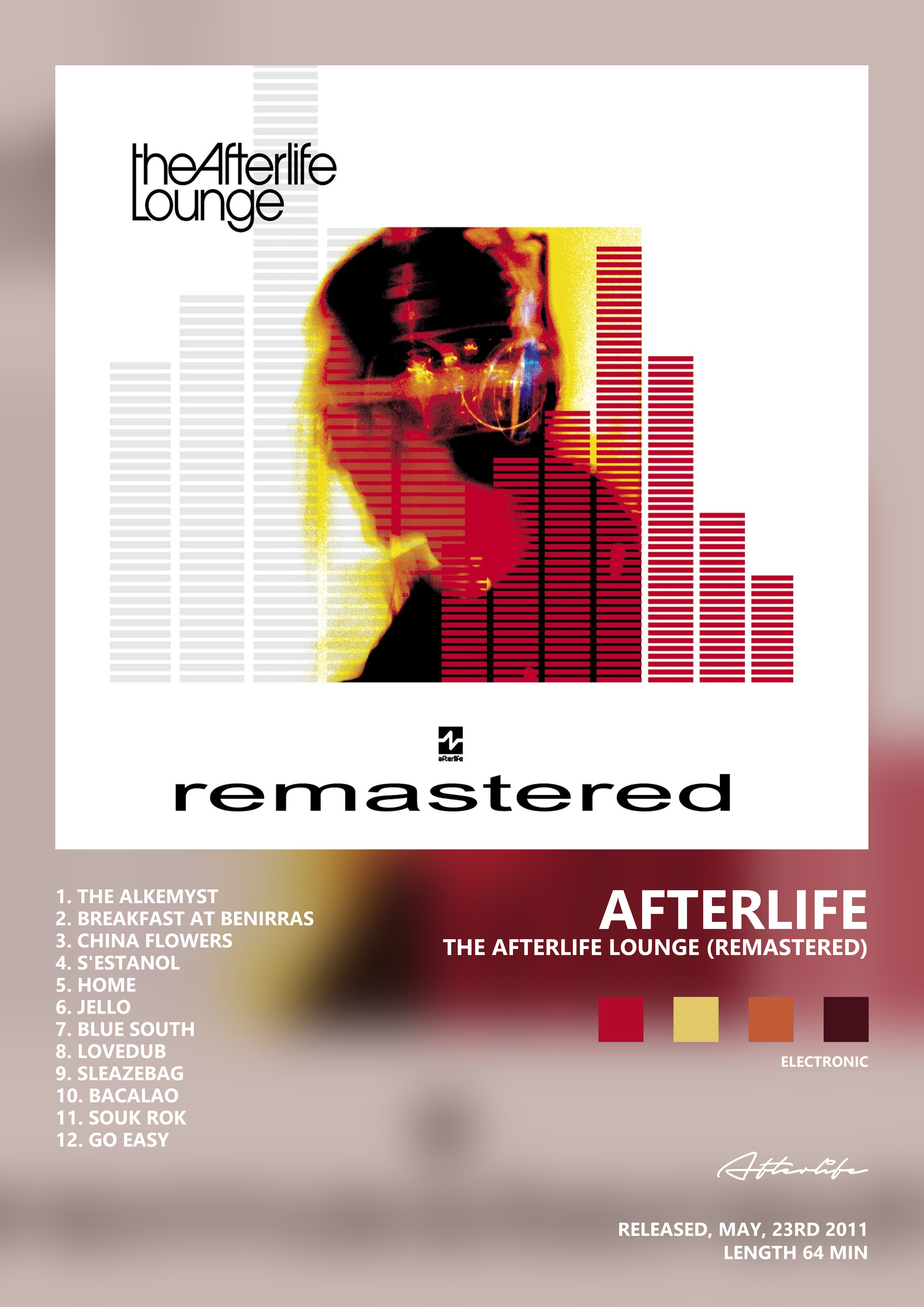Music poster: Afterlife - The Afterlife Lounge Remastered