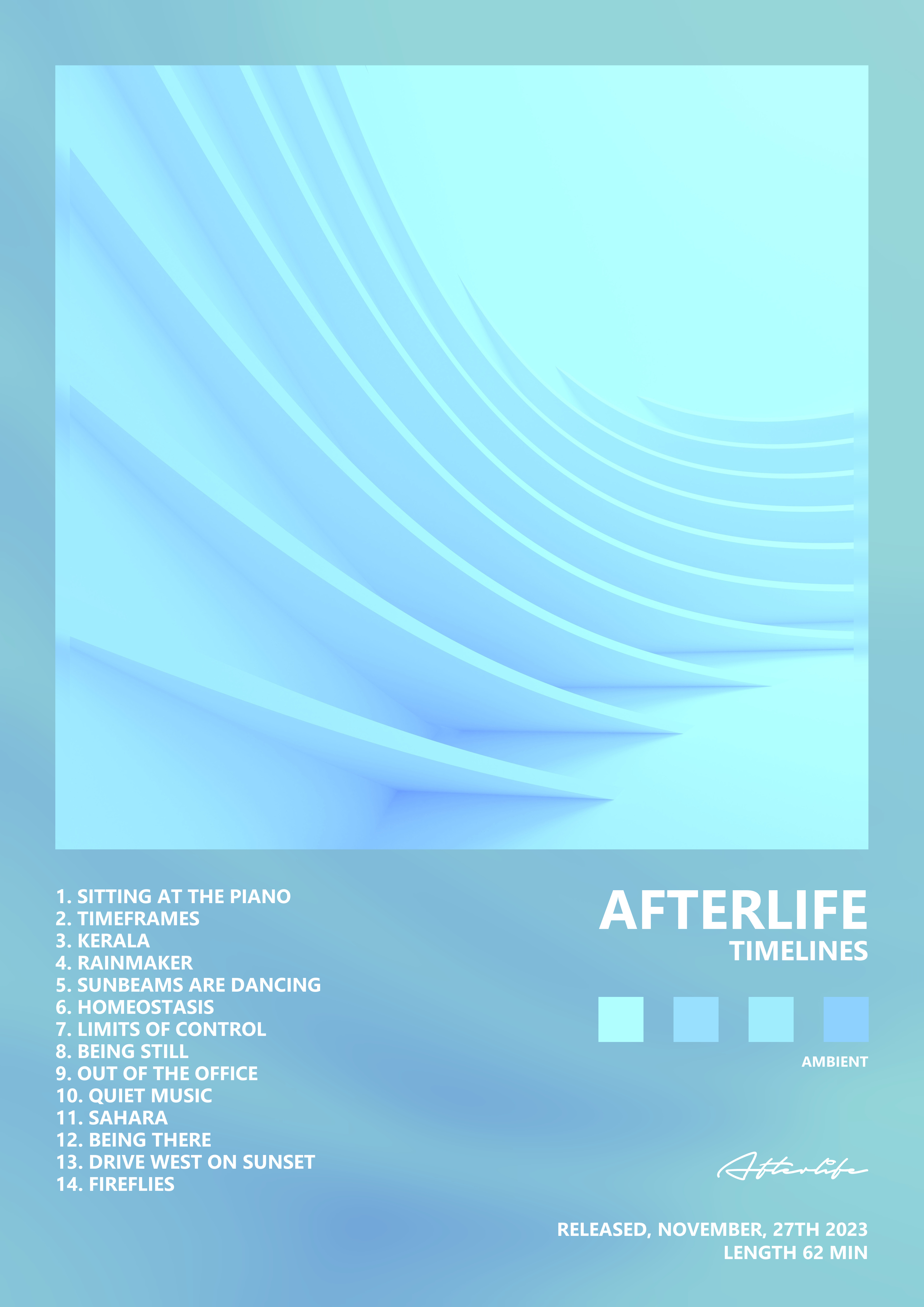 Music poster: Afterlife - Timelines