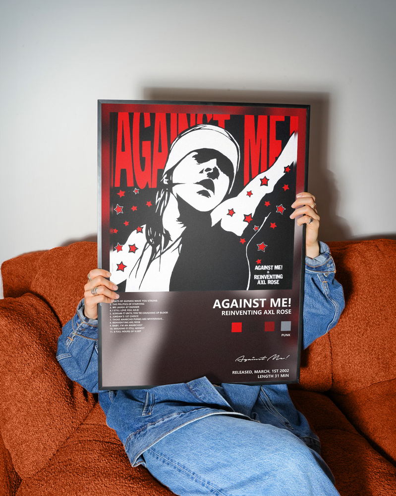 Music poster: Against Me - Reinventing Axl Rose