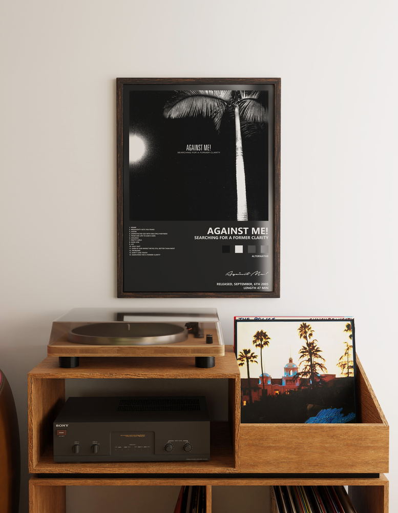 Music poster: Against Me - Searching for a Former Clarity