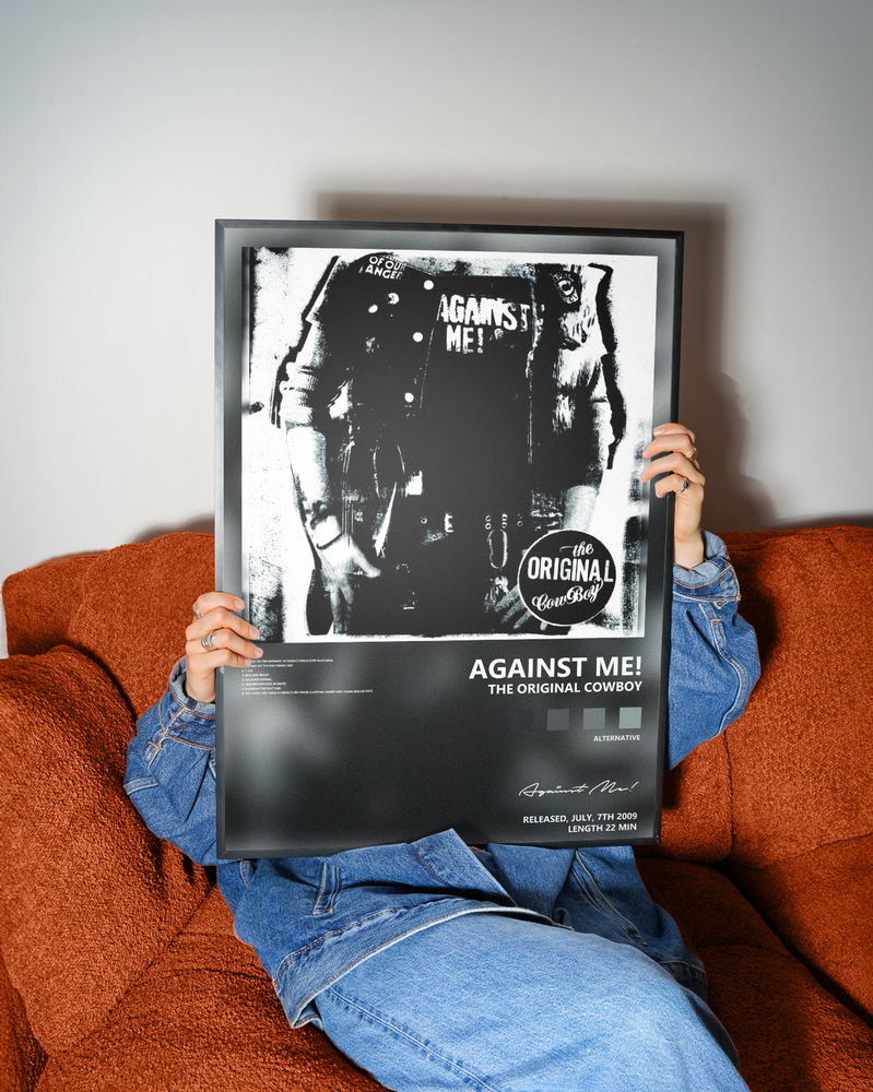Music poster: Against Me - The Original Cowboy