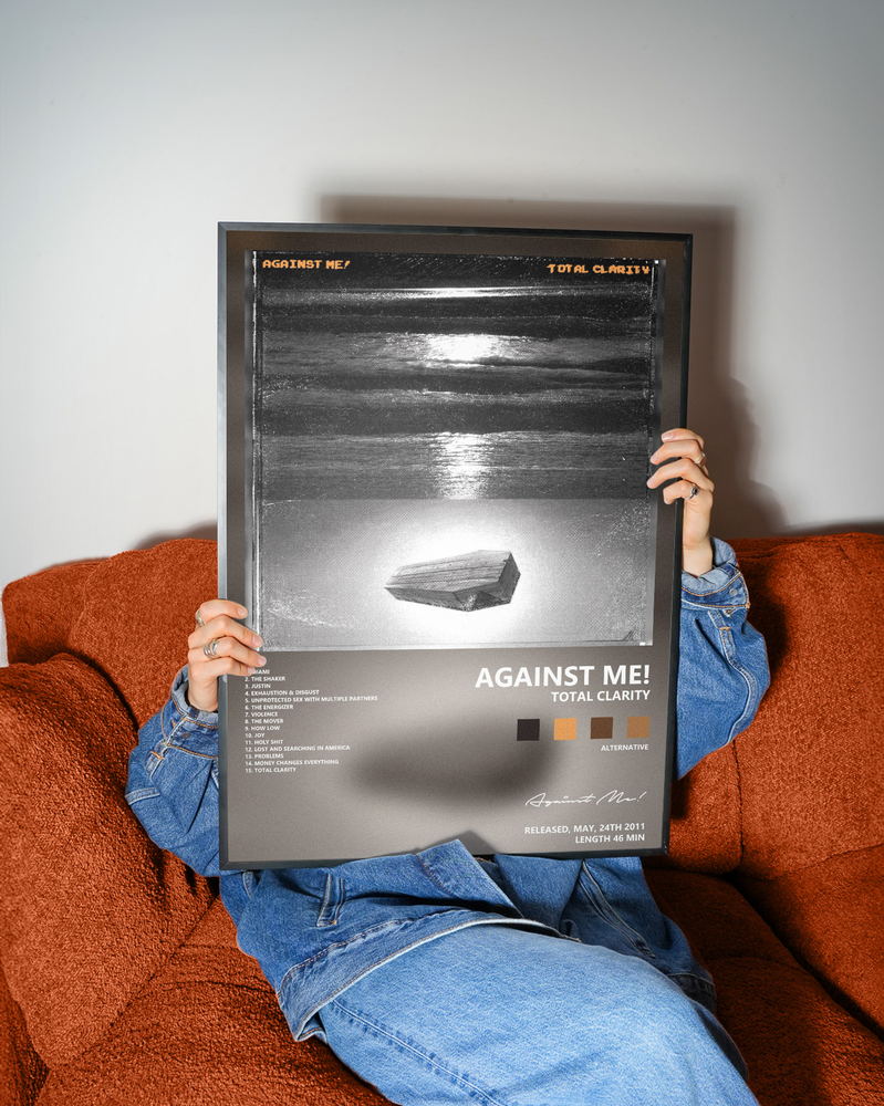 Music poster: Against Me - Total Clarity