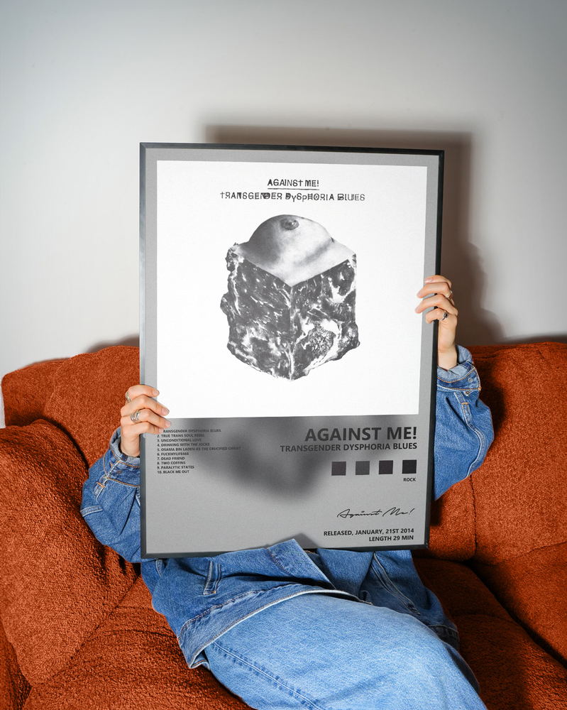 Music poster: Against Me - Transgender Dysphoria Blues