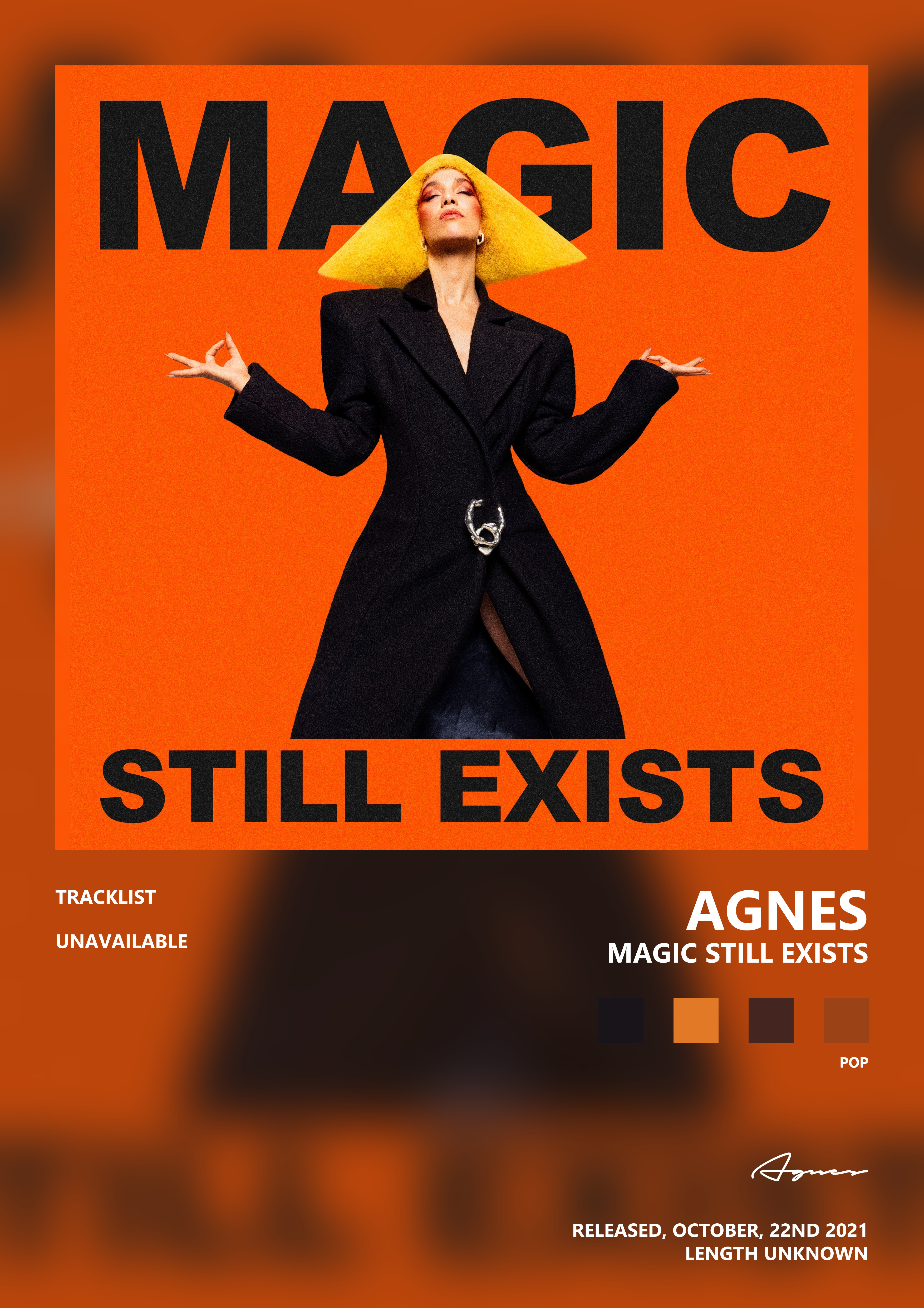 Music poster: Agnes - Magic Still Exists