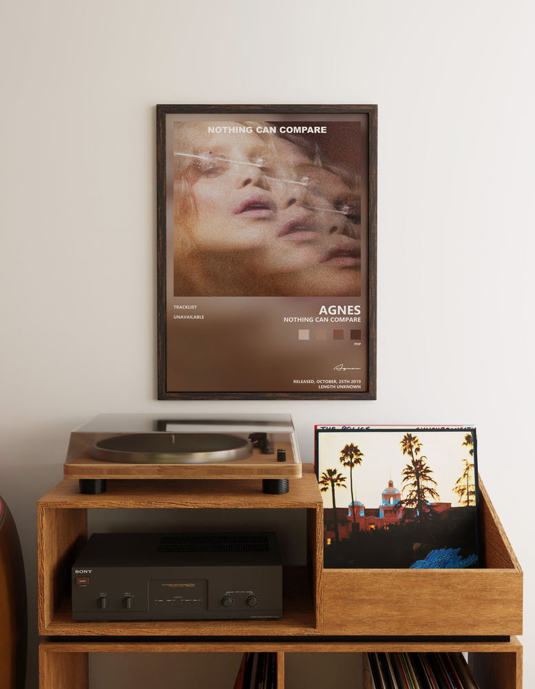Music poster: Agnes - Nothing Can Compare