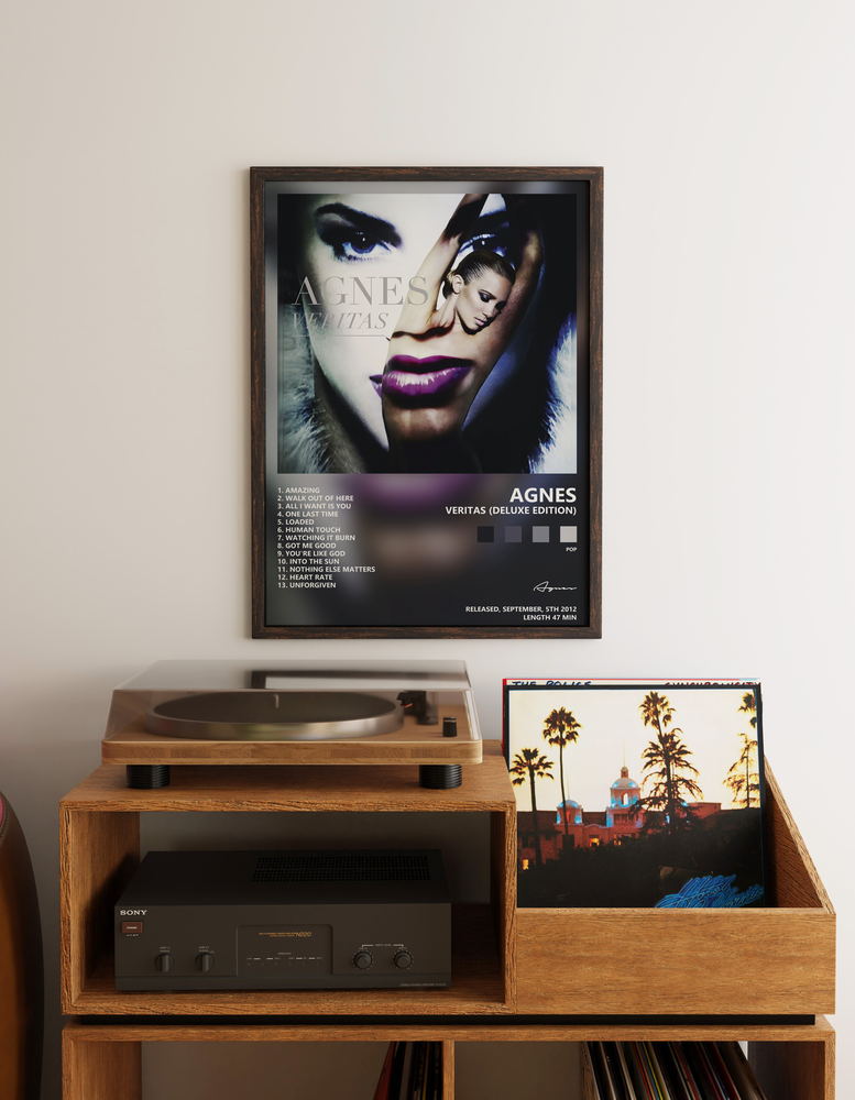 Music poster: Agnes - Veritas Deluxe Edition