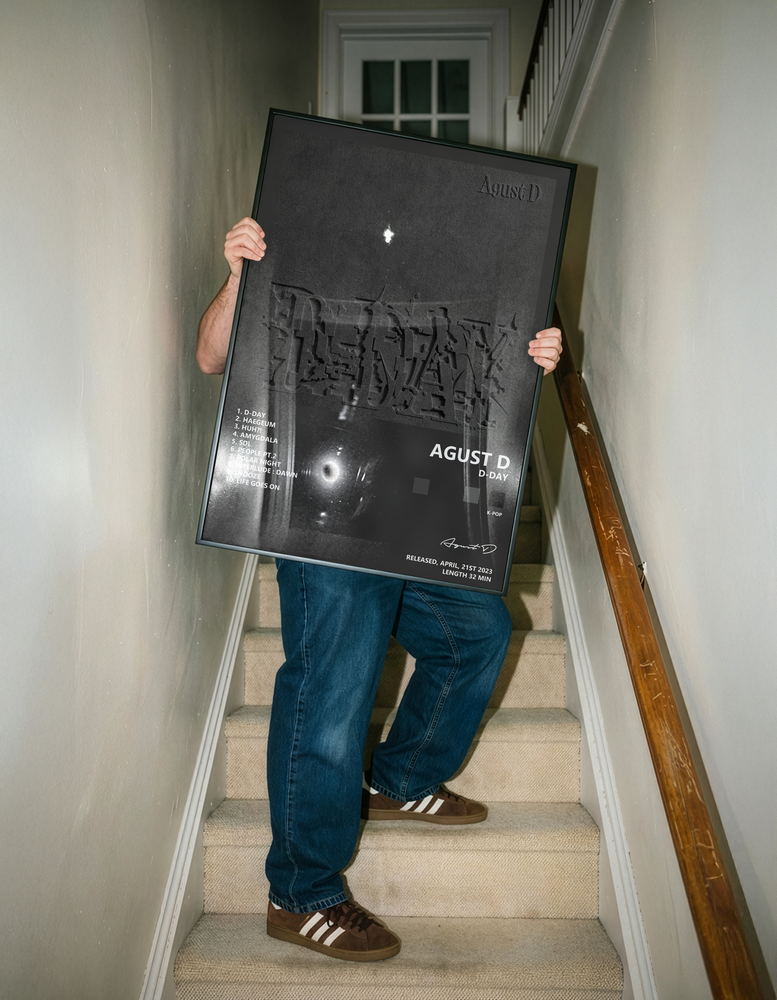 Music poster: Agust D - D-DAY