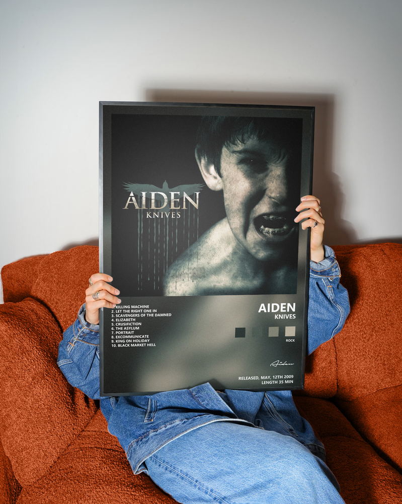 Music poster: Aiden - Knives
