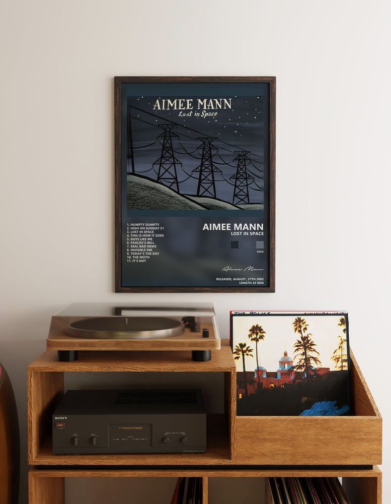 Music poster: Aimee Mann - Lost in Space