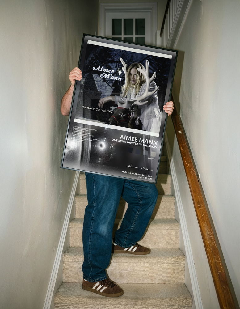 Music poster: Aimee Mann - One More Drifter in the Snow