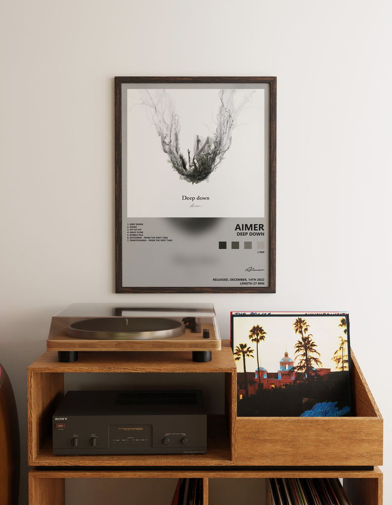 Music poster: Aimer - Deep down