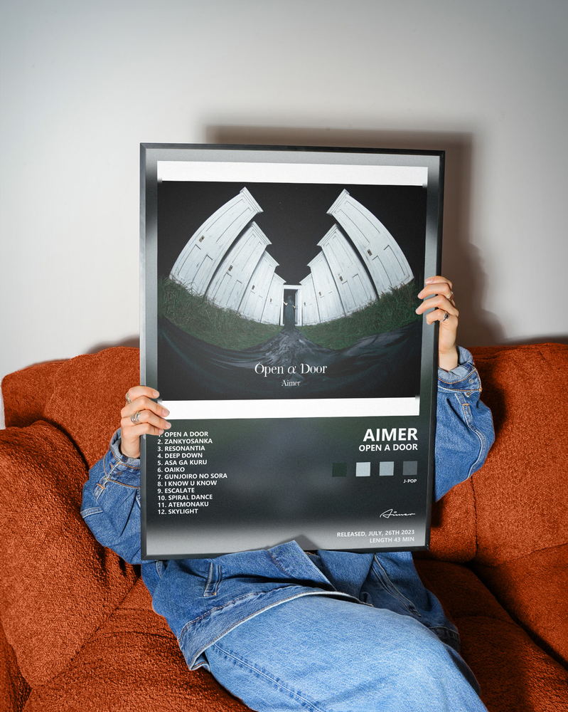 Music poster: Aimer - Open α Door