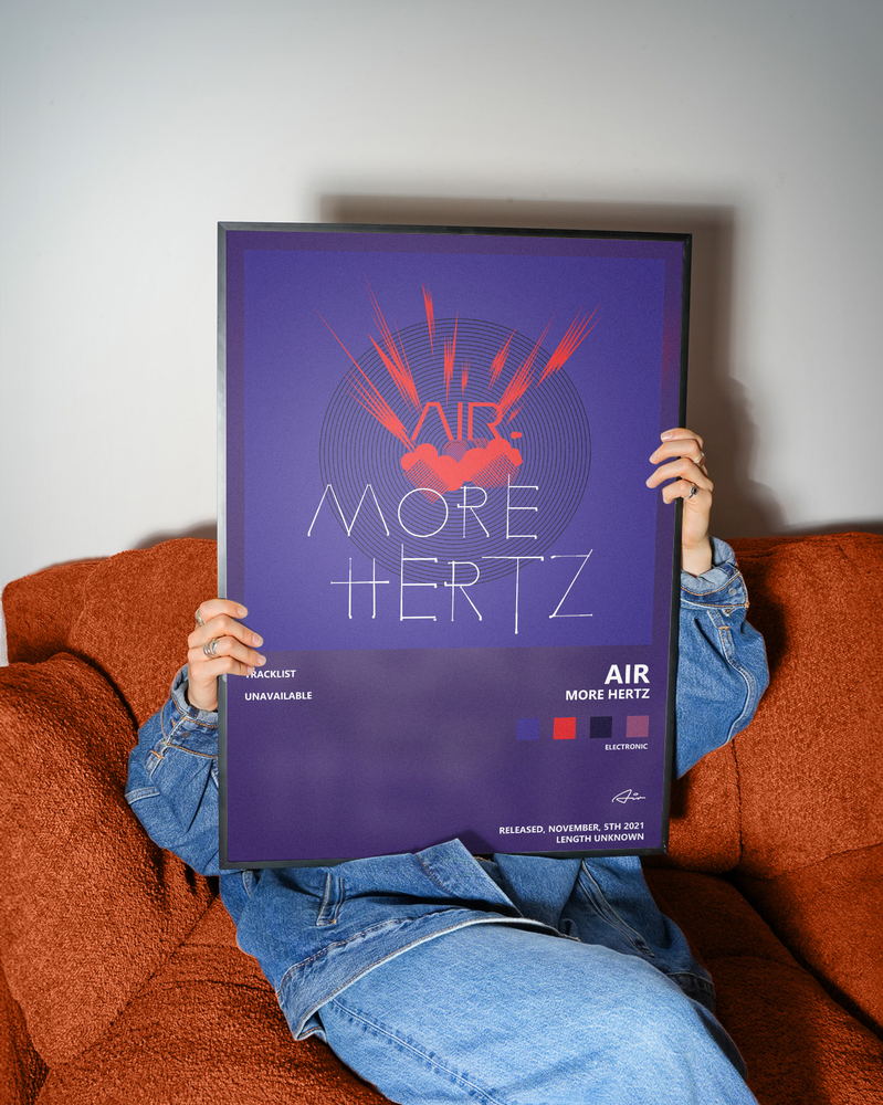 Music poster: Air - More Hertz