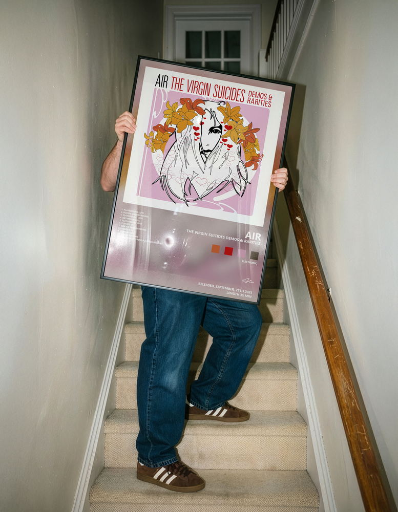 Music poster: Air - The Virgin Suicides Demos Rarities