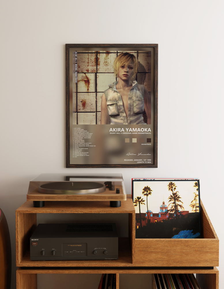 Music poster: Akira Yamaoka - Silent Hill 3 Original Game Soundtrack