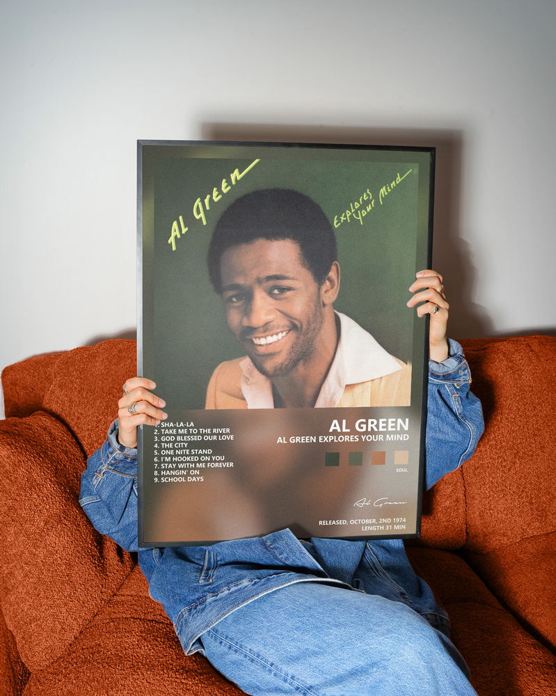 Music poster: Al Green - Al Green Explores Your Mind