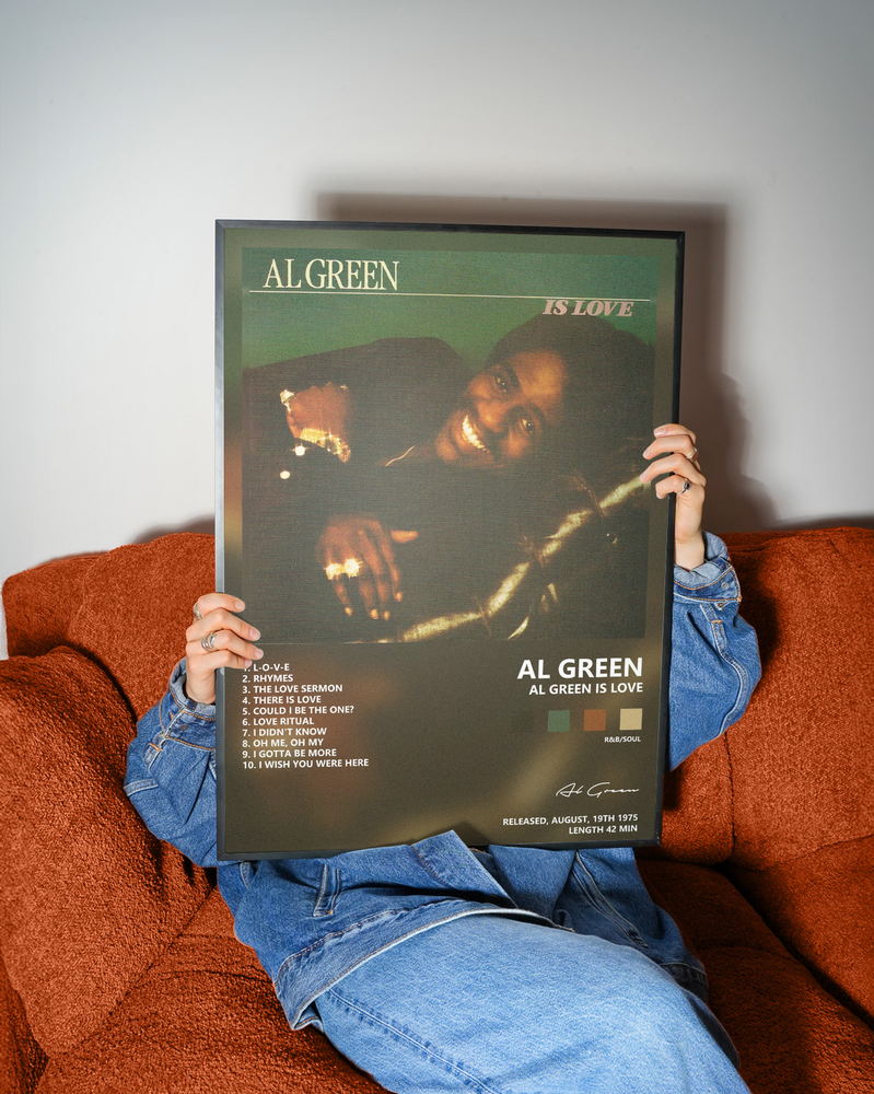Music poster: Al Green - Al Green Is Love