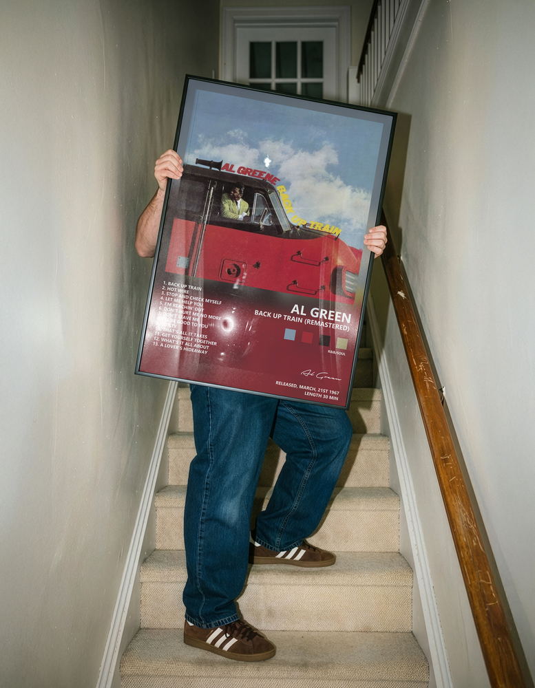 Music poster: Al Green - Back Up Train Remastered