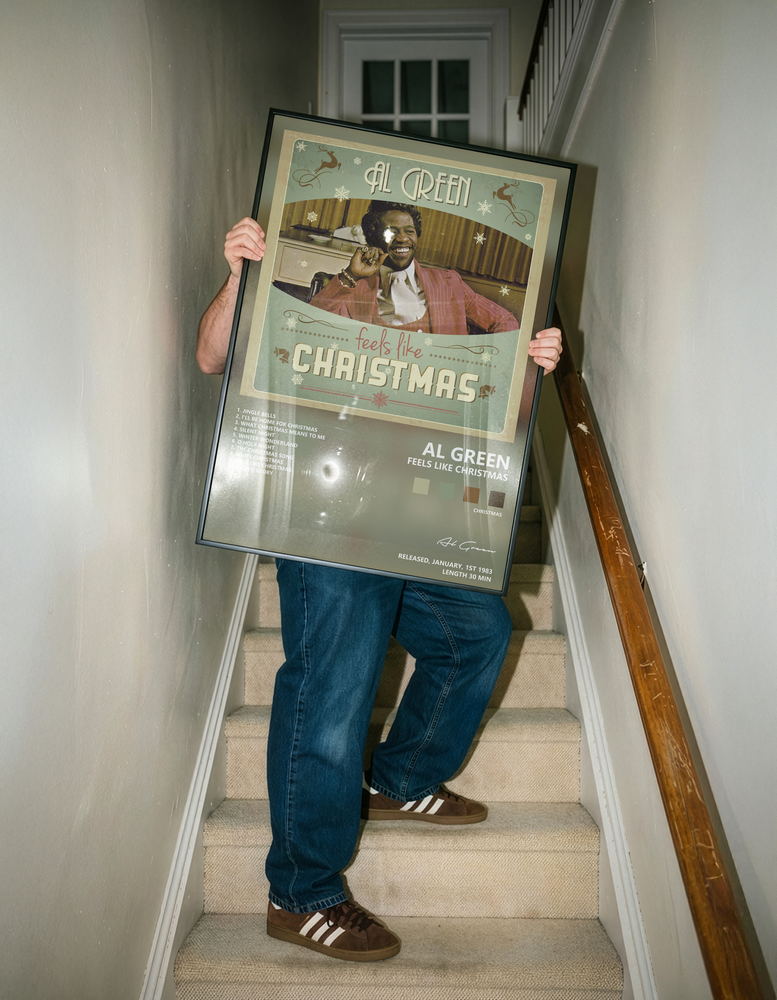 Music poster: Al Green - Feels Like Christmas