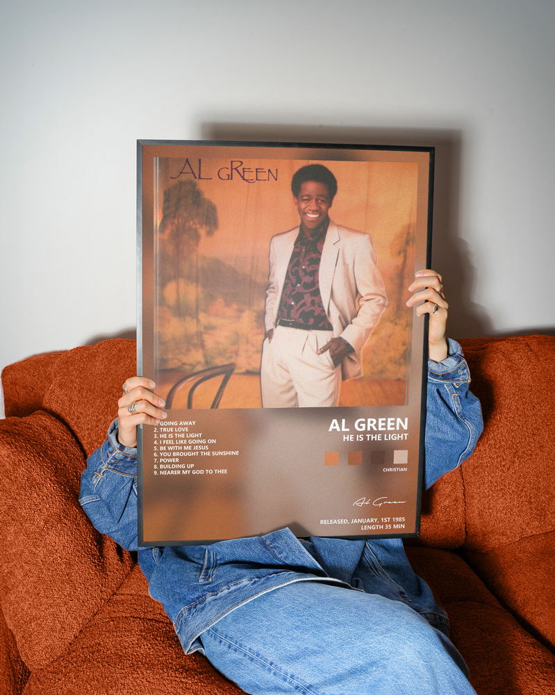 Music poster: Al Green - He Is the Light