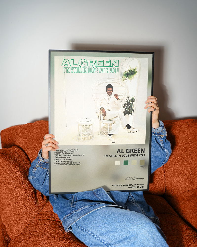 Music poster: Al Green - Im Still In Love with You