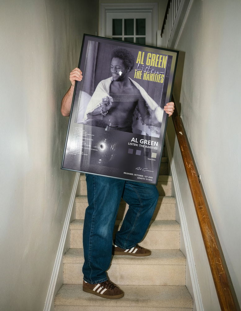 Music poster: Al Green - Listen The Rarities