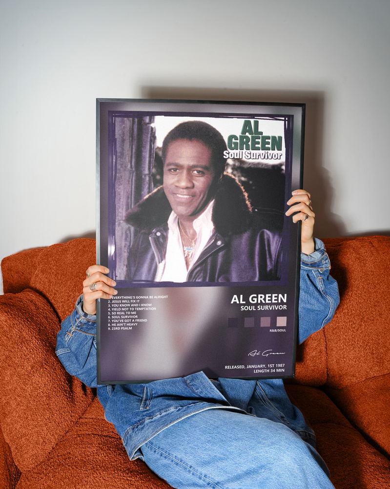 Music poster: Al Green - Soul Survivor