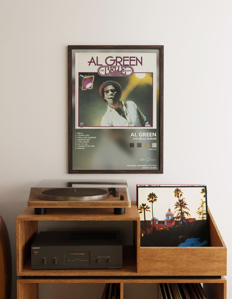 Music poster: Al Green - The Belle Album