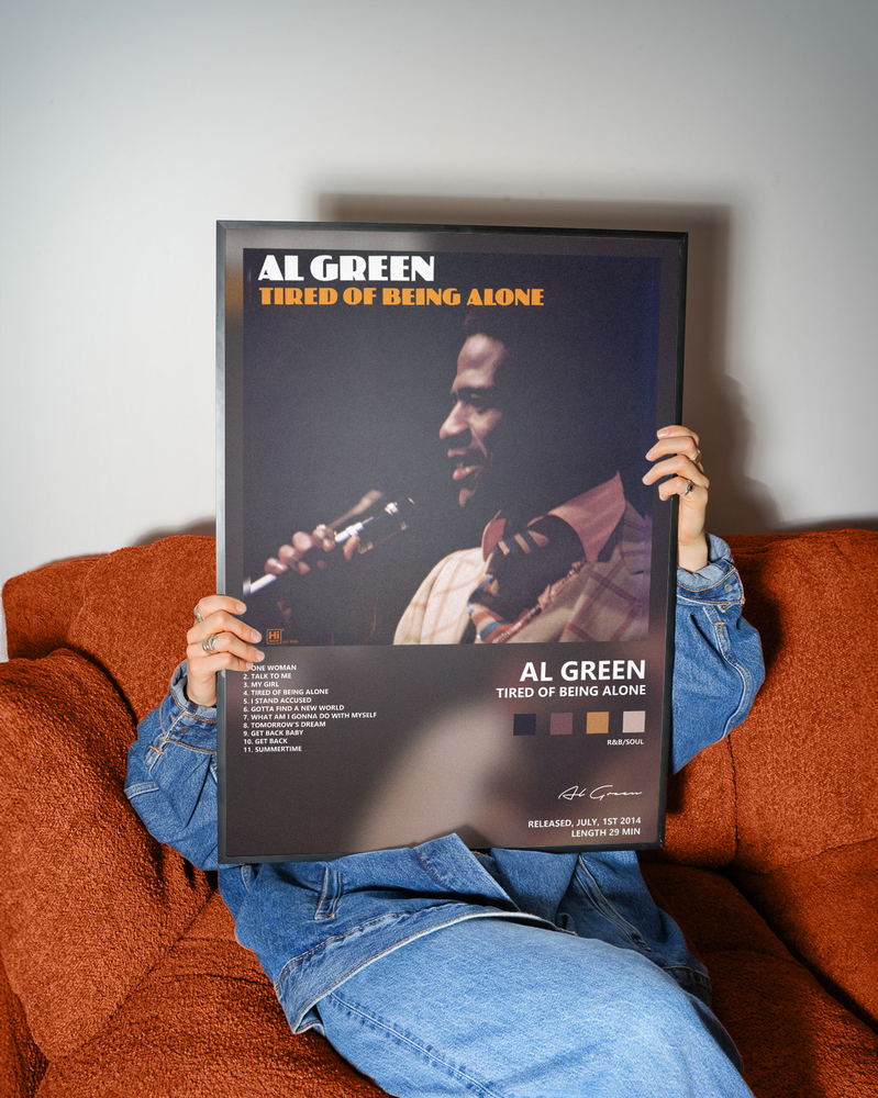 Music poster: Al Green - Tired of Being Alone
