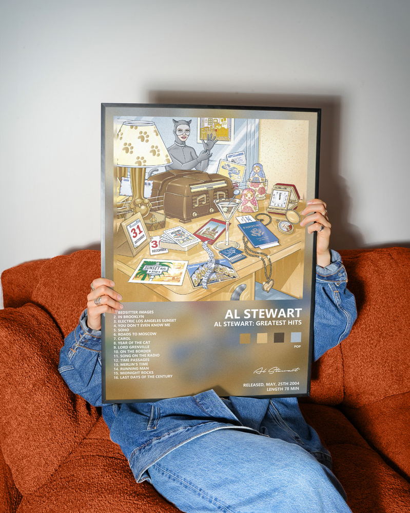 Music poster: Al Stewart - Al Stewart Greatest Hits