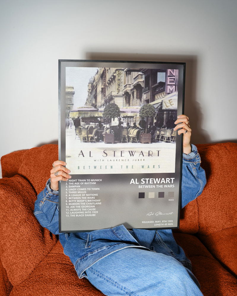 Music poster: Al Stewart - Between the Wars