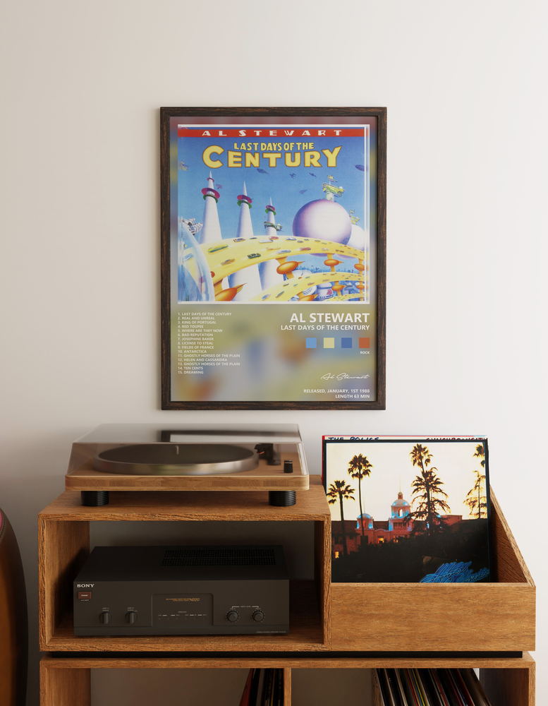 Music poster: Al Stewart - Last Days of the Century